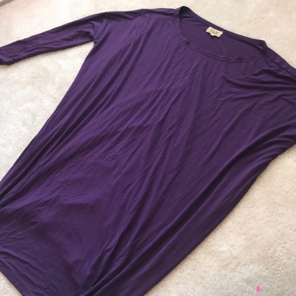 Purple piko blouse - Picture 3 of 3